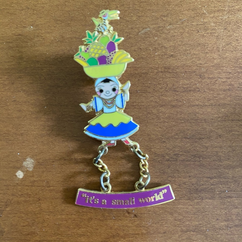 Disney Small World Brazil Pin